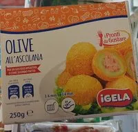 Mängden socker i Olive all ascolana