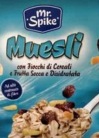 Mängden socker i Muesli