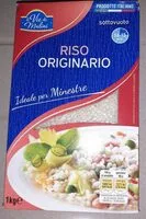 Mängden socker i Riso originario