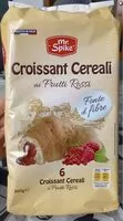Mängden socker i Croissant Cereali ai frutti rossi