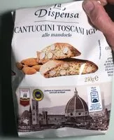 Mängden socker i Cantuccini Toscani IGP (alle mandorle)