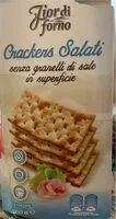 Mängden socker i Crackers salati