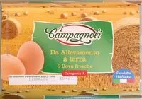 Mängden socker i Uova da allevamento a terra