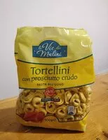 Mängden socker i Tortellini con prosciutto crudo
