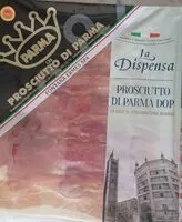 Mängden socker i Prosciutto di Parma DOP
