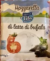 Mängden socker i Mozzarella di bufala