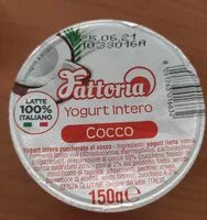 Mängden socker i Yogurt intero cocco