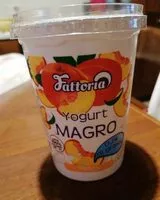 Mängden socker i Yogurt magro pesca