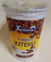 Mängden socker i Yogurt intero al caffè