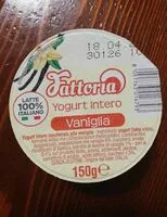 Mängden socker i Yogurt intero vaniglia