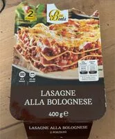 Mängden socker i Lasagne alla bolognese