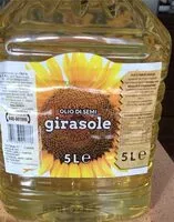 Mängden socker i Olio semi girasole