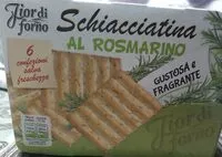 Mängden socker i Schiacciati al rosmarino
