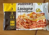 Mängden socker i Lasagne alla bolognese