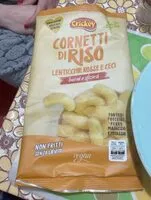 Mängden socker i cornetti di riso