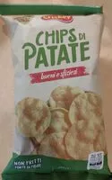 Mängden socker i Chips di patate