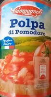 Mängden socker i Polpa di pomodoro