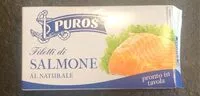 Mängden socker i Filetti di salmone al naturale
