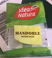 Mängden socker i mandorle sgusciate