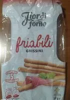 Mängden socker i Grissini