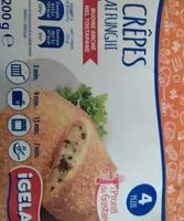 Mängden socker i Crepes ai funghi