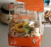 Mängden socker i Taralli classici