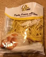 Mängden socker i Pasta fresca all’uovo