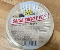 Mängden socker i Salsa cacio e pepe