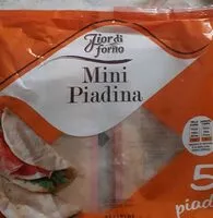 Mängden socker i Mini piadina