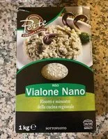 Mängden socker i Vialone nano