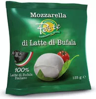 Mängden socker i Mozzarella di latte di bufala tradizione in tavola