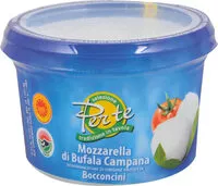 Mängden socker i Mozzarella di bufala campana dop bocconcini tradizione