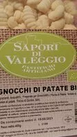 Mängden socker i Gnocchi di patate bio