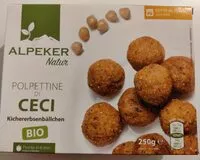 Mängden socker i Polpettine di ceci