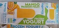 Mängden socker i Frozen yogurt mango passion fruit