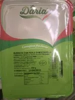 Mängden socker i Burrata con perle di mozzarella