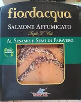 Mängden socker i Fiordacqua - Salmone affumicato al sesamo e semi di papavero