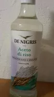 Mängden socker i Aceto di riso