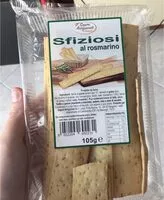 Mängden socker i Sfiziosi al rosmarino