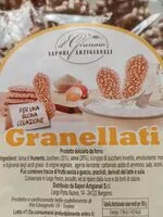 Mängden socker i Granellati