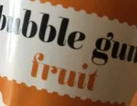 Mängden socker i Bubble gum fruit