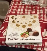 Mängden socker i Tartufi al cioccolato