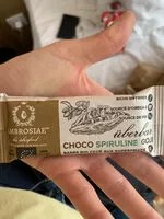 Mängden socker i Barre bio crue choco spiruline goji