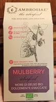 Mängden socker i Mulberry - more di gelso bio dolcemente essiccate