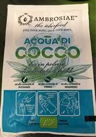 Mängden socker i Ambrosiae Acqua Di Cocco In Polvere Bio
