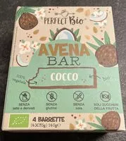 Mängden socker i Avena bar cocco