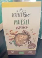 Mängden socker i Perfect Bio Muesli Proteico