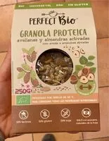 Mängden socker i Granola Proteica avellanas y almendras activadas