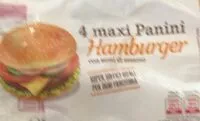 Mängden socker i Maxi Panini Hamburger