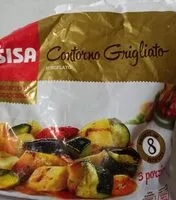Mängden socker i Contorno grigliato surgelato
